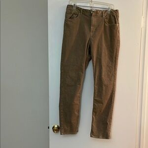 Brown Full Length Chinos Slim Fit